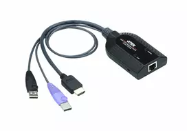 ATEN KA7188 KVM adapterio laidas su HDMI, garsu ir išmaniosios kortelės palaikymu