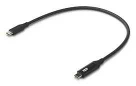 USB-C laidas Ubiquiti UACC-Cable-USB-100W-0.3M-BK, USB C, juodai pilkas, 0,3 m