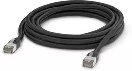 Tinklo kabelis Ubiquiti UACC-CABLE-PATCH-OUTDOOR-5M-BK RJ-45 Cat5e 5m Juodas