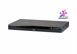 ATEN KN1108VA KVM per IP jungiklis, 8 prievadai, 2 magistralės, CAT5e/6, LUC, garsas ir virtuali laikmena