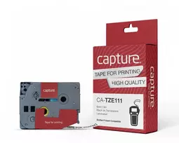 Lipnių etikečių juosta Capture CA-TZE111 40 g 74 mm x 106 mm