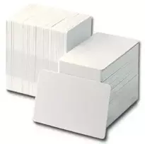 Plastikinių kortelių pakuotė 500 vnt., Evolis C4501, baltos CR80 dydžio PVC kortelės
