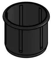 Antivibracinė įvorė ergonomic solutions SP1-P22112-02 – plastikinė stabilizavimo įvorė