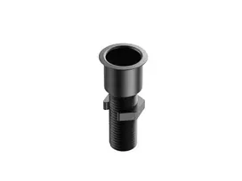 VivoLink VLDG24L-B stalo kabelio įvadas, juodas, didelis, iki 55 mm