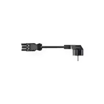 Laidas Bachmann H05VV-F 3G 1,5 mm² 1,5 m Juodas CEE7/4 GST18/3