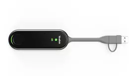 AV siųstuvas Yealink PA20 – HDMI ir USB jungtys, juodos spalvos