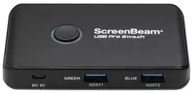 ScreenBeam USB Pro Switch juodas 5V DC 1 vnt.