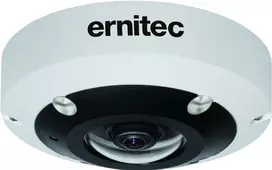 Ernitec 0070-07965 slapta IP stebėjimo kamera, 12 MP, 360° vaizdas, vidaus ir lauko naudojimui