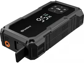 Kompaktiškas automobilio užvedimo įrenginys ir padangų pripūtimo siurblys SANDBERG Car Jumpstarter TirePump 10000