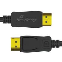 DisplayPort kabelis MediaRange MRCS248 2 m, DisplayPort į DisplayPort, juodas