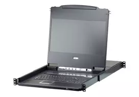 ATEN CL6708MW 8 prievadų 17,3 colių DVI Full HD LCD KVM jungiklis (USB)