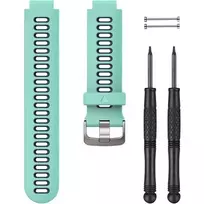 Garmin 010-11251-0L Juostelė – Juoda/Turkio, Priedai Išmaniesiems Laikrodžiams