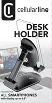 Cellularline Desk Holder – sulankstomas universalus stovas telefonams ir planšetėms