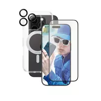 PanzerGlass CARE by ® 3-in-1 Ceramic Bundle iPhone 16 Pro