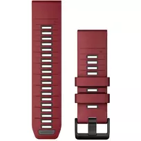 Garmin QuickFit 26 mm dirželis Graphite Red (010-13393-06)
