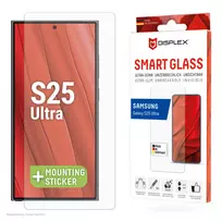 Displex Smart Glass (9H) apsauginis stiklas Samsung Galaxy S25 Ultra, su montavimo lipdukais, nedūžtantis