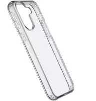 Cellularline Clear Protect - Galaxy A36/A56 kietas dėklas su guminiais kraštais