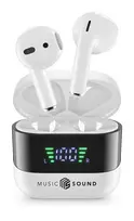 Music Sound SPARK belaidės ausinės su LED ekranu