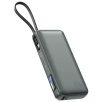 Power bank 4smarts 541603 — Li‑Ion 20000 mAh, USB‑C + USB‑A, 165 W bendra galia, 5 A, pilka