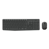 Belaidis klaviatūros ir pelės rinkinys Logitech MK235