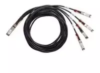 Cisco QSFP-4SFP25G-CU3M 3 m varinis atšakinis kabelis 4xSFP25G juodas