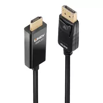 Lindy 5m DP į HDMI adapterio laidas su HDR