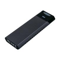 Išorinis M.2 SSD dėklas Origin USB-C vienvietis NVMe/SATA 2240/2260/2280, 512GB, USB 3.2 Gen 1, juodas