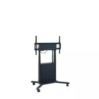 Hagor HP Twin Lift M-B 2,18 m mobilus elektrinis kėlimo stovas televizoriui, juodas, max 120 kg
