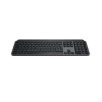 Logitech MX Keys S belgiška AZERTY klaviatura, RF belaidė + Bluetooth, grafito spalva