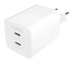 Maitinimo adapteris Zagg mophie essentials 50W 2x USB-C baltas