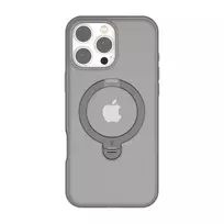 Skaidrus dėklas Torras iPhone 16 Pro — UPRO OSTAND SPIN SERIES, plonas ir lengvas permatomas apsauginis dangtelis