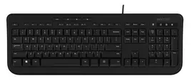 Vielinė pilno dydžio klaviatūra Incase Designed by Microsoft Wired 600 — USB, QWERTY, JK anglų, juoda