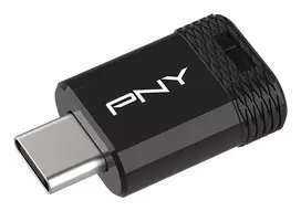 USB atmintukas PNY Elite-X 64GB USB Type-C 3.2 Gen 1 (3.1 Gen 1) Juodas
