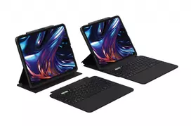 ZAGG Pro Keys 2 klaviatūra Swiss Bluetooth juoda iPad Pro 13