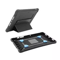 Mobilis PROTECH - Hintere Abdeckung für Tablet - verstärkt, Ständer + Handschlaufe - TFP 4,0 - Schwarz - für Apple 10.9 iPad (10. Generation) (053019)