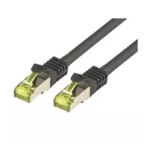 Tinklo kabelis M-Cab CAT7 S-FTP PIMF RJ-45 15m Juodas