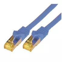 Tinklo laidas M-Cab 5m RJ-45 Cat7 mėlynas