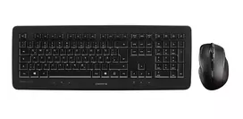 CHERRY DW 5100 belaidė klaviatūra su pele, RF 2.4 GHz, US anglų, juoda