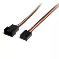 StarTech.com FAN4EXT12 12 colių 4 kontaktų ventiliatoriaus maitinimo ilginimo laidas – M/F