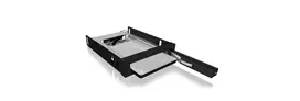 ICY BOX IB-2216StS 8.89 cm (3,5 colio) kietojo disko dėklas Juodas