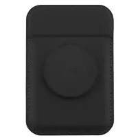 Magnetinė kortelių piniginė UniQ Flixa – suderinama su MagSafe, juoda (jet black)