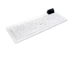 Contour Design Active Key AK-CB7012 klaviatūra medicininė USB balta vokiškas išdėstymas
