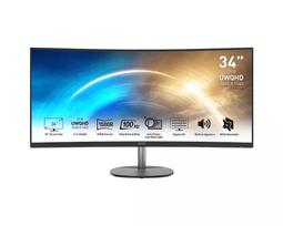 Monitorius MSI PRO MP341CQDE 86,4 cm (34 col.) 3440 x 1440 UltraWide Quad HD juodas