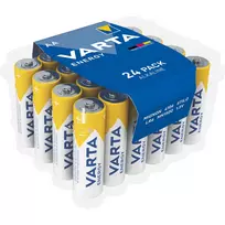 Vienkartinė baterija Varta Alkaline AA 24 vnt. pakuotė
