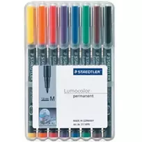 Permanentiniai markeriai Staedtler 317 WP8 8 spalvų rinkinys