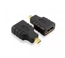 Techly IADAP-HDMI-MD adapteris Micro HDMI D į HDMI lizdą, juodas