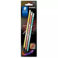 Grafitinis pieštukas Staedtler 181-HBBK3 HB įvairiaspalvis