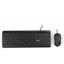 Inca IMK-377 klaviatūra su pele, biuro USB, turkiškas išdėstymas, juoda