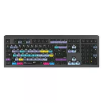 Logickeyboard ASTRA 2 klaviatūra USB AZERTY anglų juoda (LKB-RESB-A2M-FR)