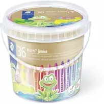 Pieštukas Staedtler 140 C36 3-in-1 spalvotas, vaškinis ir akvarelinis, 36 vnt. kibire